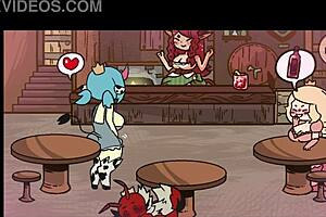 perverts dash through furry hentai game