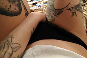 Horny Babe Self-Fucks With Big Dildo!