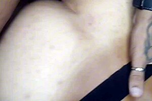 In this hentai story, the girlfriend gets bent over for a doggystyle cumshot from her mommy figure.