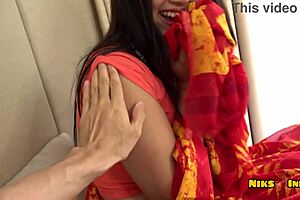 She stripped naked and got her pussy and ass fucked