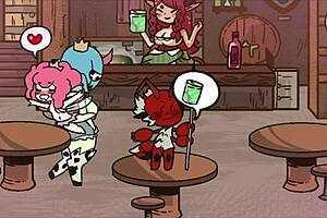 perverts dash through furry hentai game