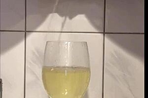 Pee compilation with pantyhose, big tits, and messy scenes