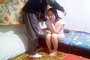 surprise my stepsister watching xvideos give good blowjob and stick my dick