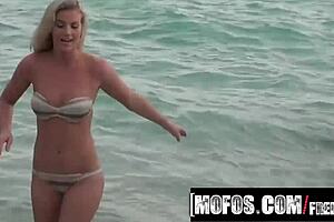 Show off that beach body, sammi st clair, in hot pov