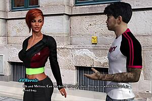 3D animated erotic video with an amateur couple's intimate experience