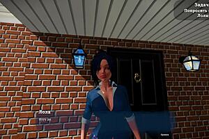 3D animated porn with a MILF next door fantasy