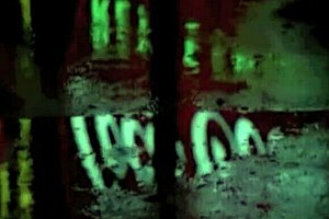 Vintage dark lantern shows London interracial taboo