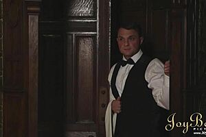 Joybear fucks cheeky maid in bedroom