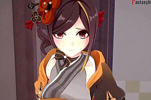 chiori blowjob sex 1 genshin impact full pov sheer fantasyking3