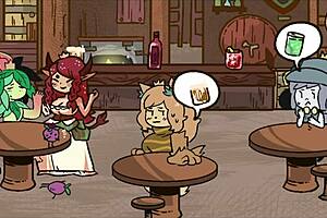 perverts dash through furry hentai game