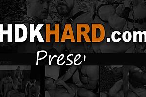 two guys having messy gay sex in the bedroom