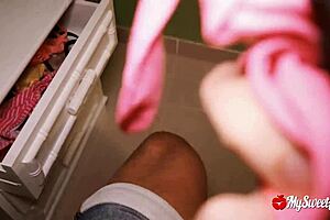 I caught him smelling my dirty panties and I decided to have sex with him
