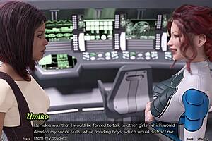 OMG, stranded in space 52, think Elsie’s into girls or somethin