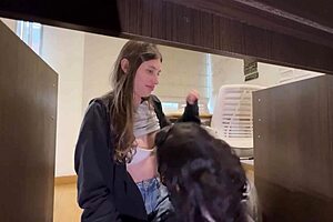 My Cleaning Lady Bends Over While Tidying—She's So Hot!