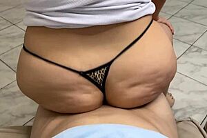 My Stepmom Dances, Shaking Her Huge Curvy Ass