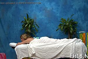 Sexy Teen Gets Hard Massage Therapy