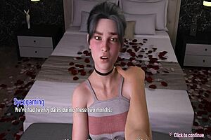 Petite anime girl receives detailed cunilingus and muff diving in hentai game