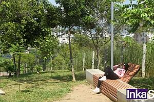 Teen Colombian hates cum but swallows it anyway