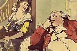 Vintage Erotic Cartoon Drawings Display Intense Scenes