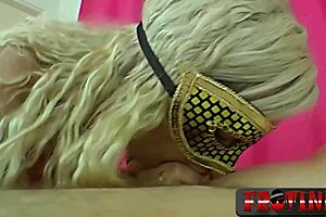 girl scout earns her cum slut badge with tight masturbation