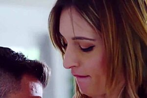 perfect titted cheating wife fucks hard with big tits blonde