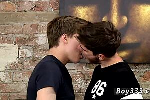 Young twink boy fingered in gay sex!