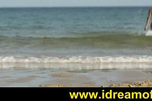 surfs up on the beach