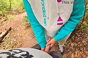 Pleeeeeease Dont Stop Cum Inside Me During Outdoor Sex