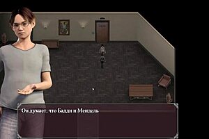 Anal sex and big tits in a hardcore video game scene