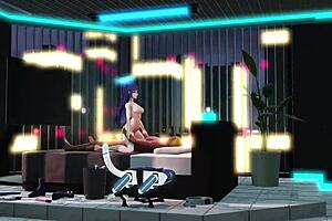 Yuuka-San Feels Intense Pleasure Riding In Cowgirl Creampie