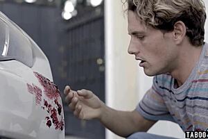 amnesiac man's milf wife hides her rough fucking secret from him