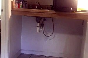 Gay Plumber Caught With Monster Cock Dildo Fuck!