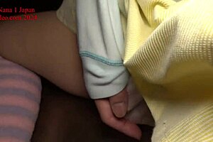 Cute Short Nana in Shy Diaper Play Session