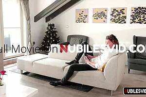 little princess helps stepdad with his needs