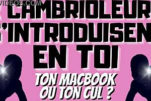 Two burglars DP you with dirty talk 😈