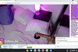 Oh, Look At My Big Ass In Fishnets While I Masturbate!