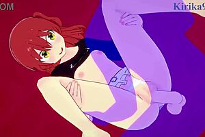 Ikuyo kita and ryo yamada engage in intense sex in bocchi the rock hentai.