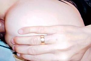 Skinny Milf Wife Opens Asshole For Anal