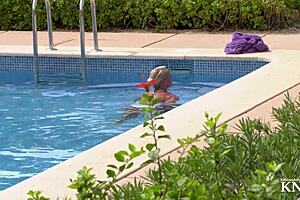 your hot milf neighbor rides your virgin cock hard in cowgirl position