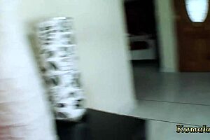 Kumalott, big boobs ebony milf, fucks the cute babysitter!