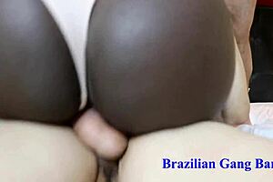 fernanda chocolatte tira a máscara e faz o seu primeiro gangbang inédito no xvideos