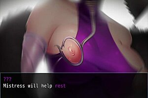 mistresss boobs sucked on in hentai game