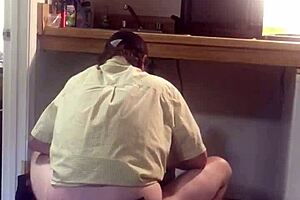 Gay Plumber Caught With Monster Cock Dildo Fuck!