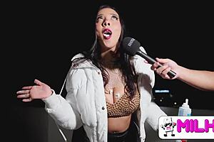 I came to Peru to fuck huge peruvian cocks, interviewing this cute big-ass brazilian 😏