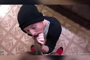 jessy in gay interracial scene