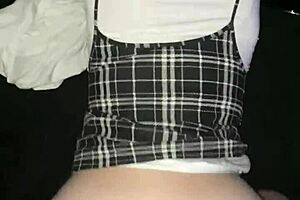 Sexy big ass takes monster cock before family dinner. 🍆