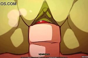 Dou gets slammed hard in wild cartoon furry action