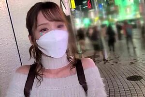 hey, f-cup maso girl gets vibrator torture in car