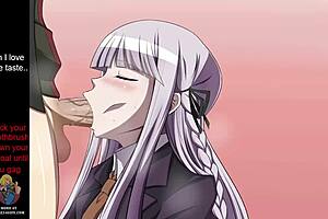 Kyoko Femdom Hentai Porn from Danganronpa Game