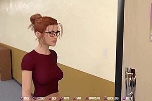 Naughty Redhead Wants Big White Cock